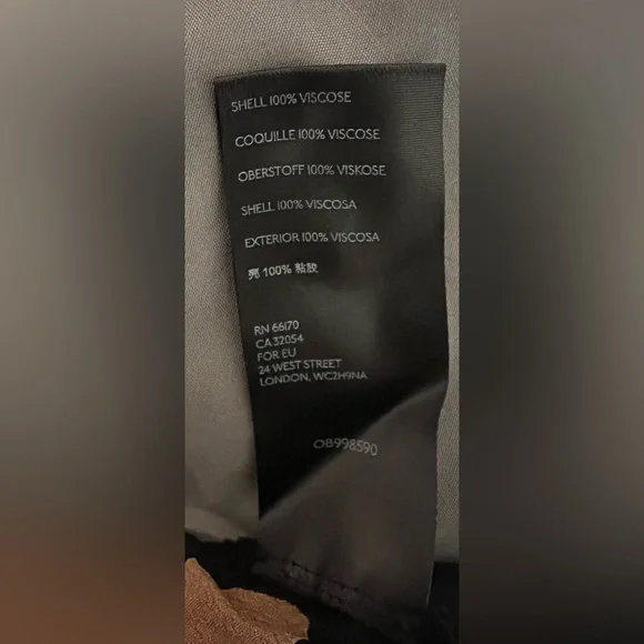 ANTHROPOLOGIE Loveland Wide-Leg Jumpsuit Women's Size US 4 Black Polka - Picture 7 of 7